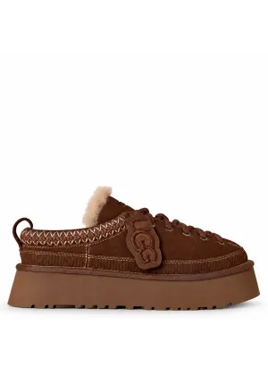 UGG Heritage Lace-Up Slipper Burnt Cedar
