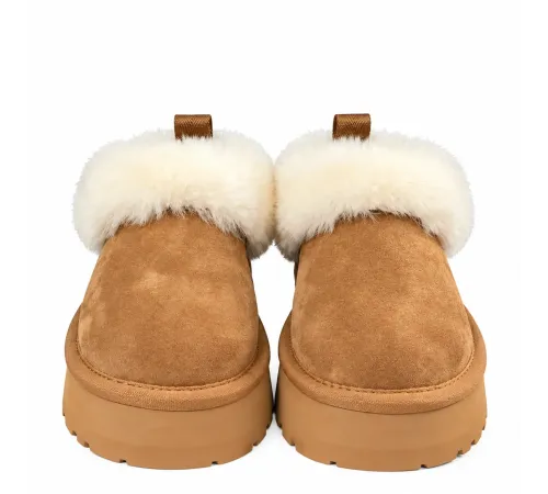Купить UGG Kids Tazelle Platform Chestnut
