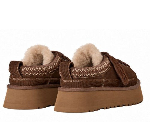 Купить UGG Heritage Lace-Up Slipper Burnt Cedar