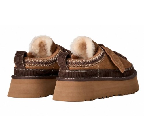 Купить UGG Heritage Lace-Up Slipper Chestnut