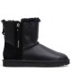 Купить UGG Mens Classic Mini Double Zip Metallic Black