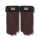 Купить UGG Перчатки Замшевые Женские Шоколадные