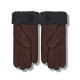 Купить UGG Перчатки Замшевые Женские Шоколадные