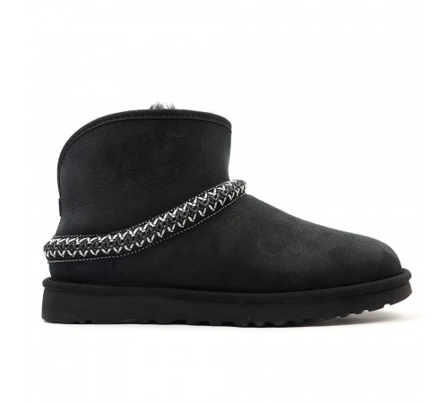 Купить UGG Classic Mini Cresent Black