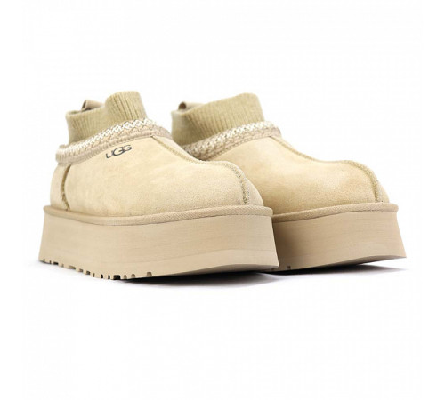 Купить UGG Tazz Knit Platform Mustard Seed