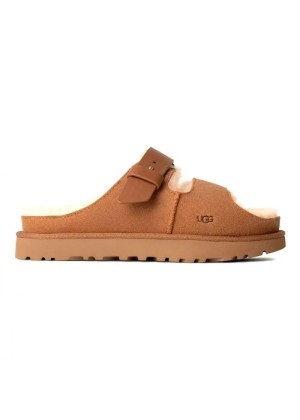 UGG Greenport Strap Slide Chestnut