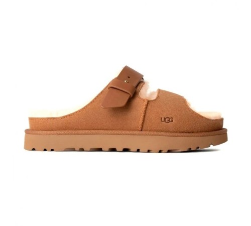 Купить UGG Greenport Strap Slide Chestnut