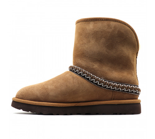 Купить UGG Classic Short Cresent Chestnut