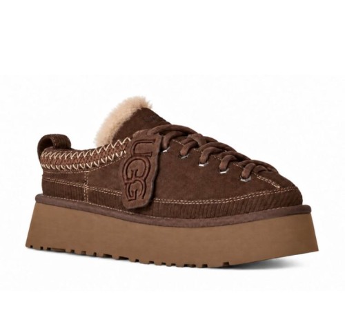 Купить UGG Heritage Lace-Up Slipper Burnt Cedar