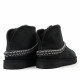 Купить UGG Classic Mini Cresent Black