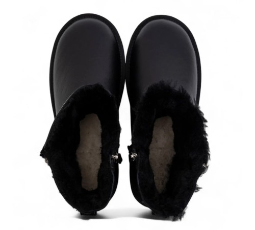 Купить UGG Mens Classic Mini Double Zip Metallic Black