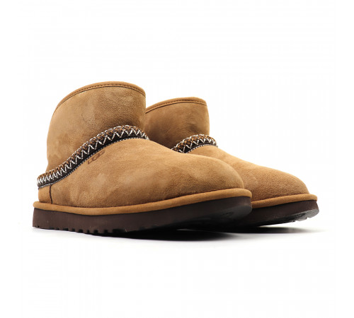 Купить UGG Classic Mini Cresent Chestnut