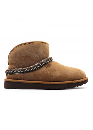 UGG Classic Mini Cresent Chestnut