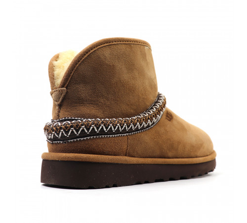 Купить UGG Classic Mini Cresent Chestnut