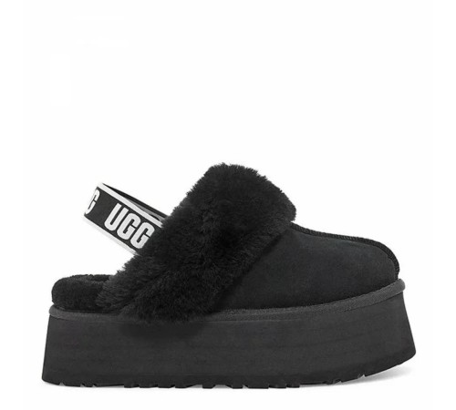 Купить UGG Funkette Suede Platform Black