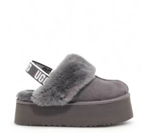 Купить UGG Funkette Suede Platform Grey