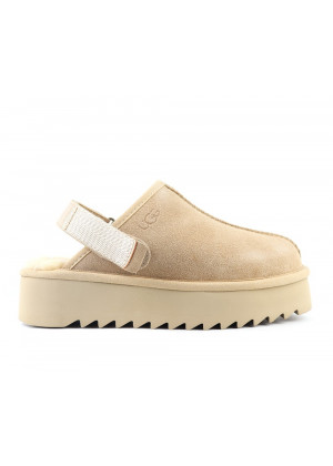 UGG Goldenstar Clog Platform Sand