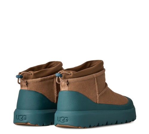 Купить UGG Classic Ultra Mini Weather Hybrid Chestnut Marina Blue