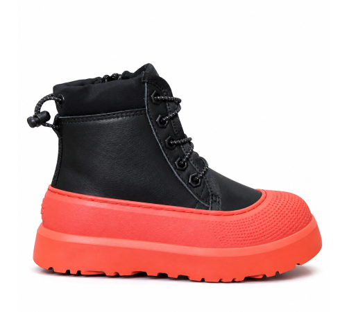 Купить UGG Kids Neumel Hybrid Leather Black Orange