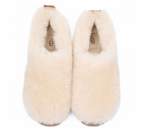 Купить Ugg Hailey Fluff Slippers Natural