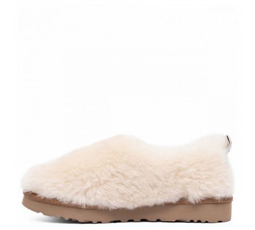 Купить Ugg Hailey Fluff Slippers Natural