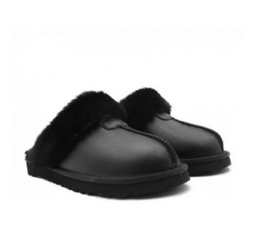 Купить UGG Mens Slippers Scufette Metallic Black