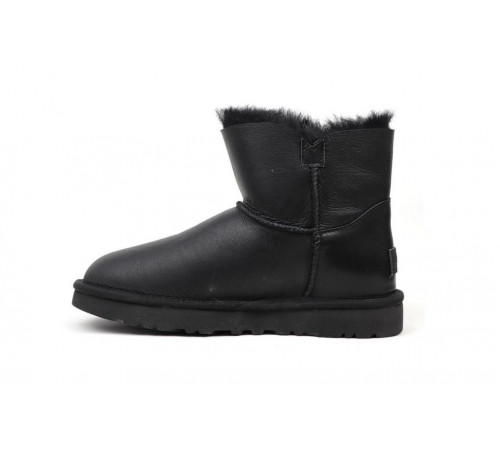 Купить UGG Bailey Zip Mini Black Metallic