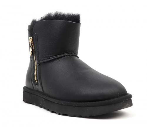 Купить UGG Bailey Zip Mini Black Metallic