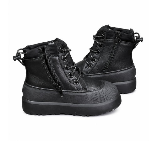 Купить UGG Kids Neumel Hybrid Leather Black