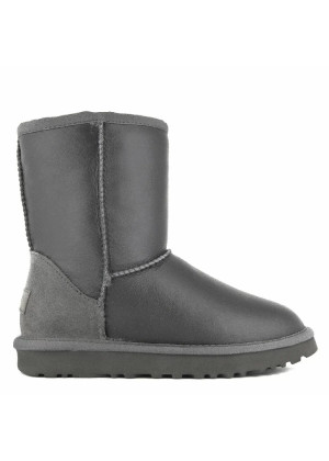 UGG Mens Classic Short Metallic Grey