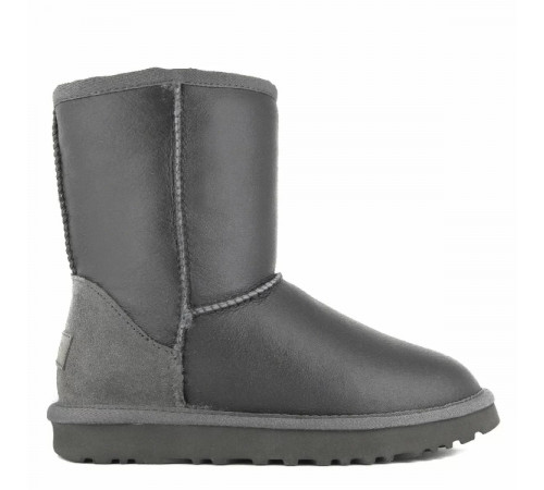 Купить UGG Mens Classic Short Metallic Grey