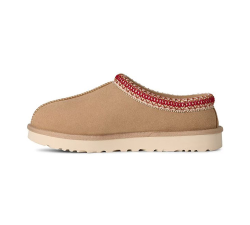 Купить UGG Tasman Slippers Sand Dark Cherry