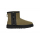 Купить UGG Classic Mini Zipper Tape Logo Boot Burnt Olive