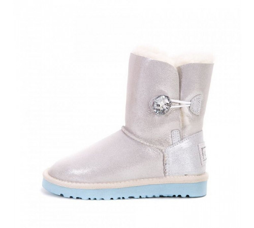 Купить UGG Kids Bailey Button I Do White