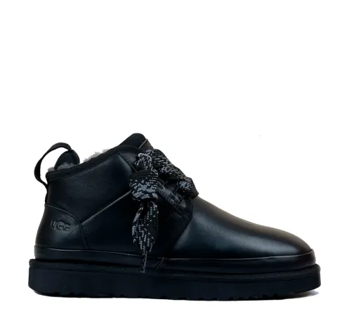 Купить UGG Mens Neumel Leather FT Moss Black