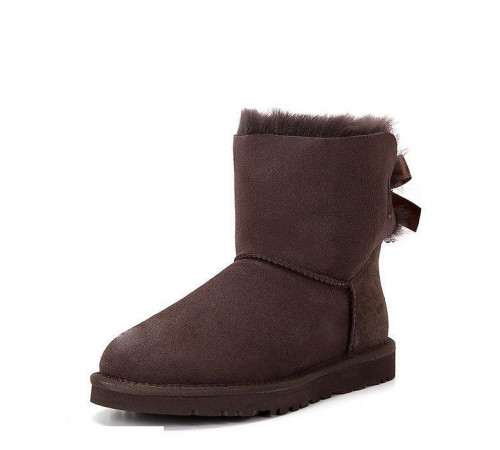 Купить UGG Bailey Bow Mini Chocolate