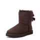 Купить UGG Bailey Bow Mini Chocolate