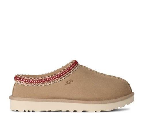Купить UGG Tasman Slippers Sand Dark Cherry