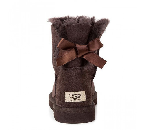 Купить UGG Bailey Bow Mini Chocolate