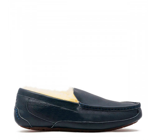 Купить UGG Mens Ascot Leather Navy