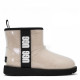 Купить UGG Classic Clear Mini Natural Black