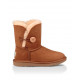 Купить UGG Kids Bailey Button Chestnut