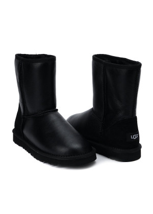 UGG Classic Short Metallic Black