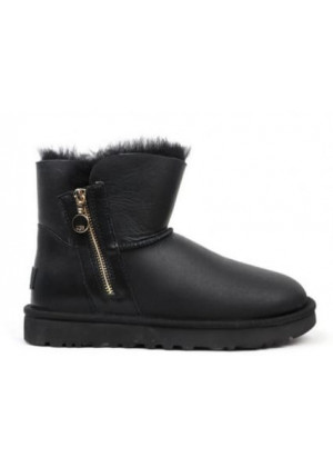 UGG Bailey Zip Mini Black Metallic