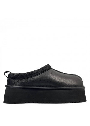 UGG Tazz Platform Leather Black