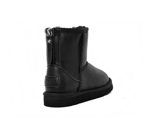 Купить UGG Kids Zip Metallic Black