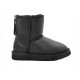 Купить UGG Kids Zip Metallic Black