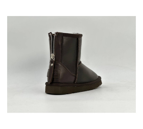 Купить UGG Kids Zip Metallic Chocolate