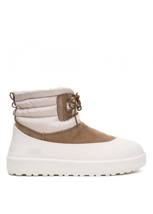 UGG Mens Classic Mini Lace-up Chestnut Whitecap