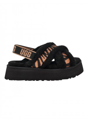 UGG W Disco Cross Slide Tiger Print